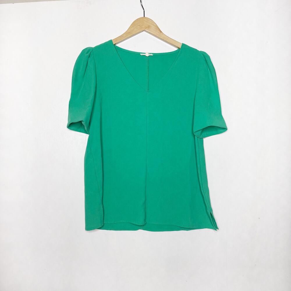 Jodifl Green Popover Blouse